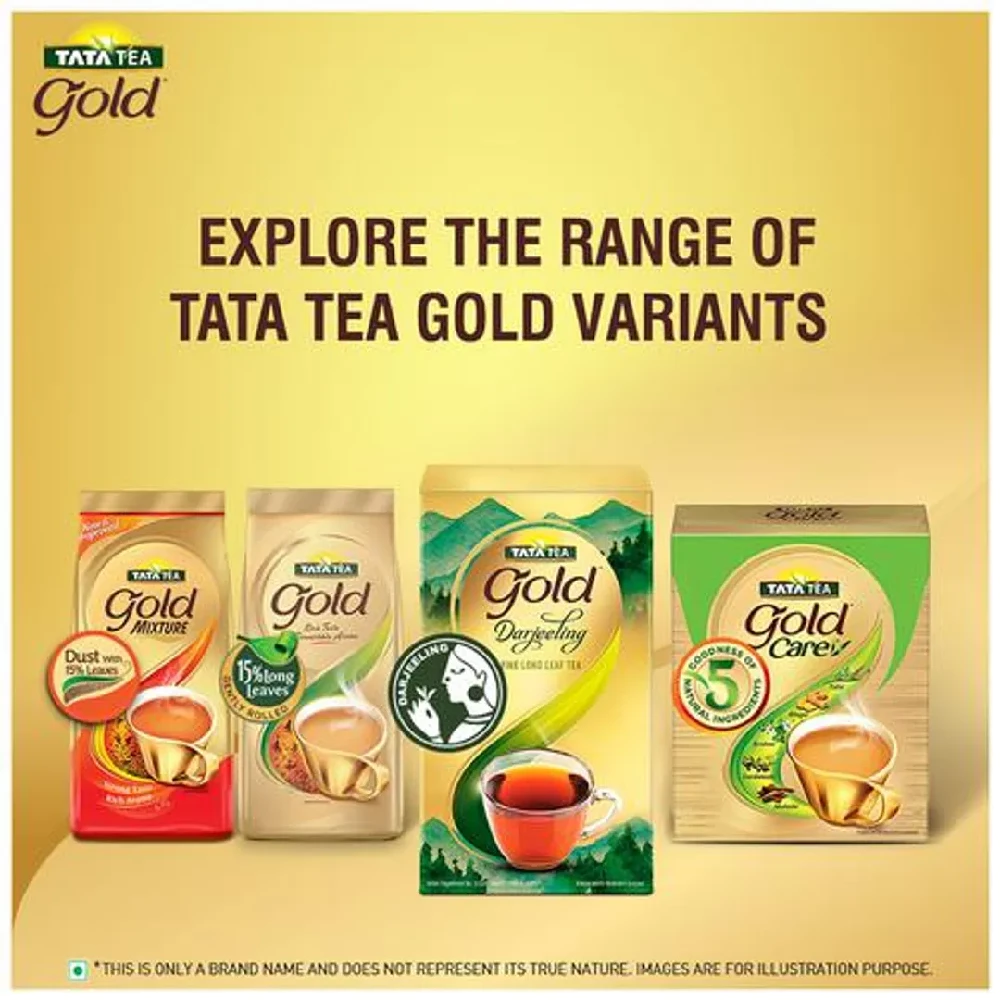 Tata Tea Gold Darjeeling - Fine Long Leaf Tea, 75 g-3.webp